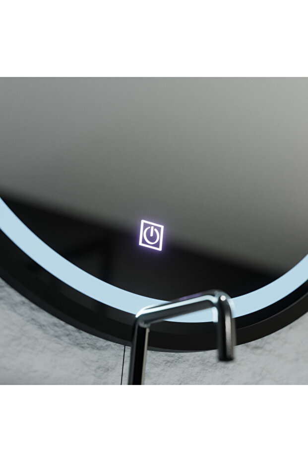 Piazza Basic Touch Round LED Mirror 80cm - 2