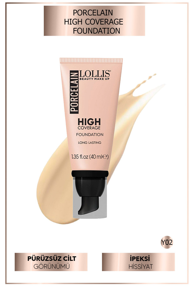 Porcelain High Coverage foundation - 3