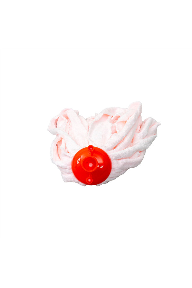 Replacement mop head with thread, 200g, mixed, pink ZTS8180