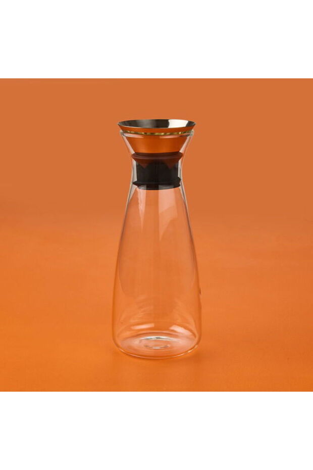 Chef Star Akıllı Kapak Cam Sürahi - Şeffaf - 1 lt - 1