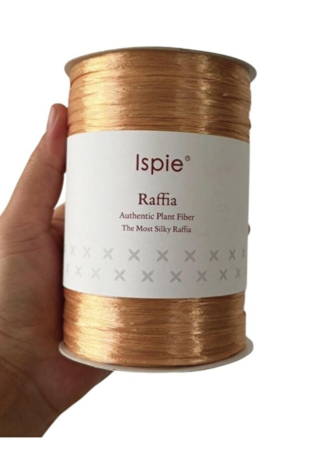 Fishing Bag Accessory Ispie Raffia 215A Gold Color