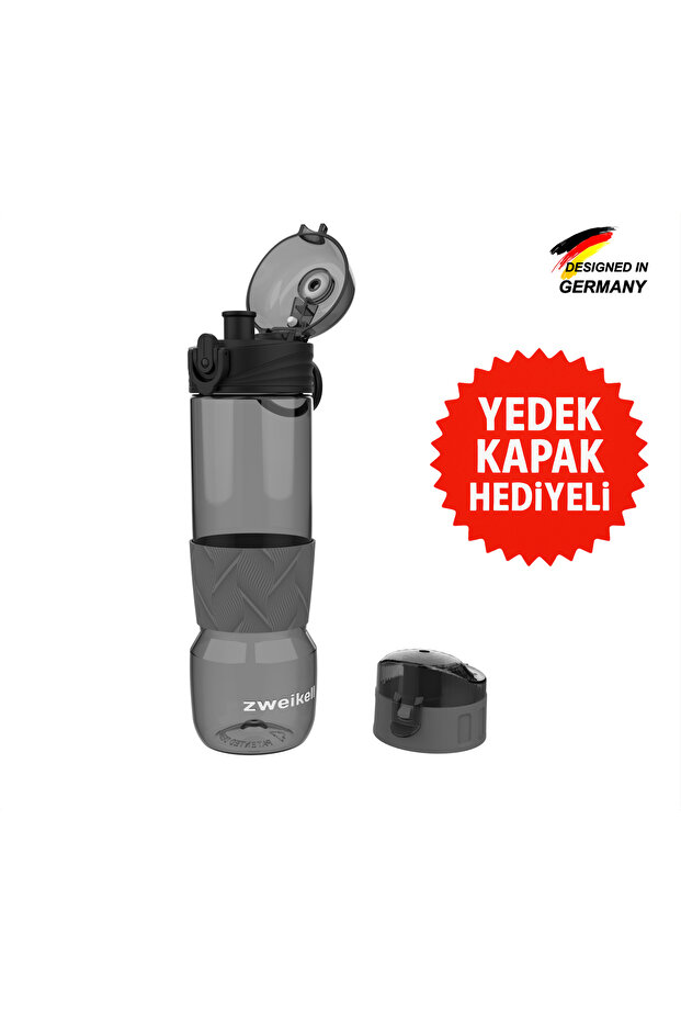 Lento Switch Antrasit Bpa Içermez 650 ml Tritan Su Matarası - 1