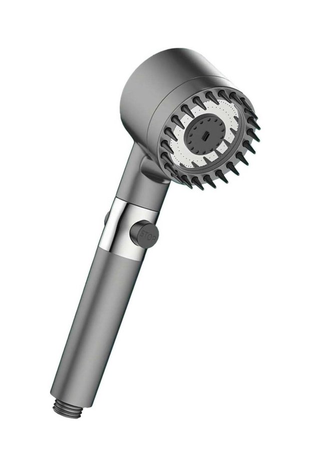 Head Massage Shower 3 Modes High-Pressure Water Saving Rain Shower Head Adjustable Water Pressure,