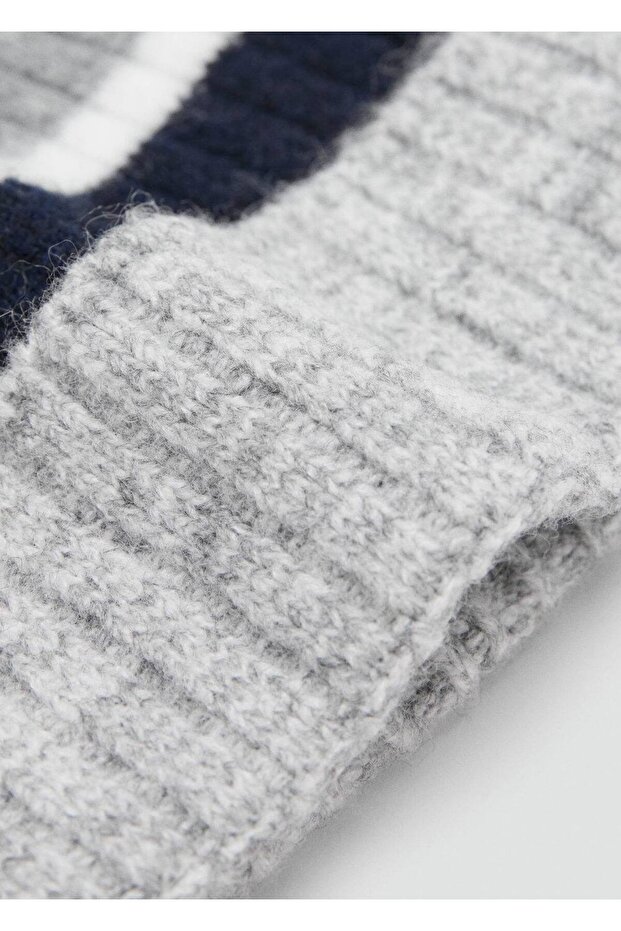 Ponponlu triko şapka - 4