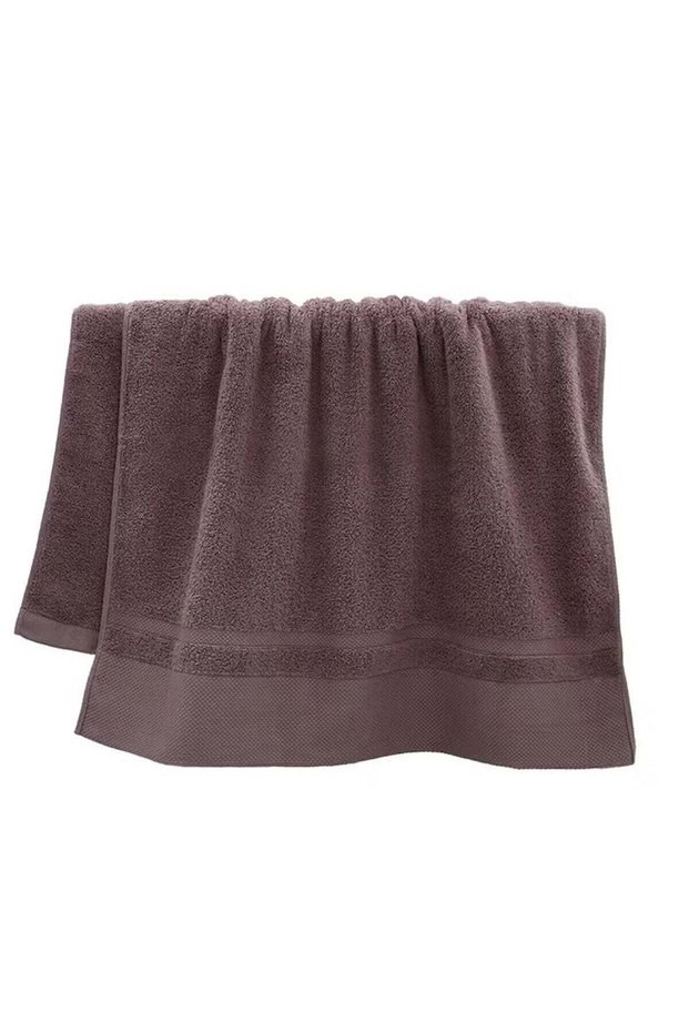 Hotel-Grade Cotton Bath Towel 70×140 cm, Brown (470g)