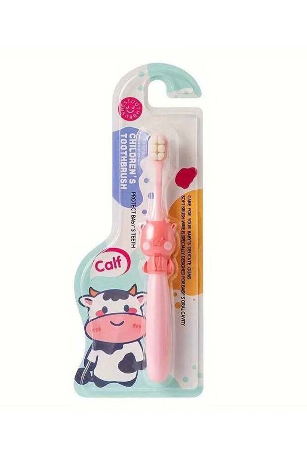 1pc Youngsters's Soft Hair Toothbrush 3-6 Years Old 6-8 Years Old Toothbrush Cartoon Calf Soft Brus