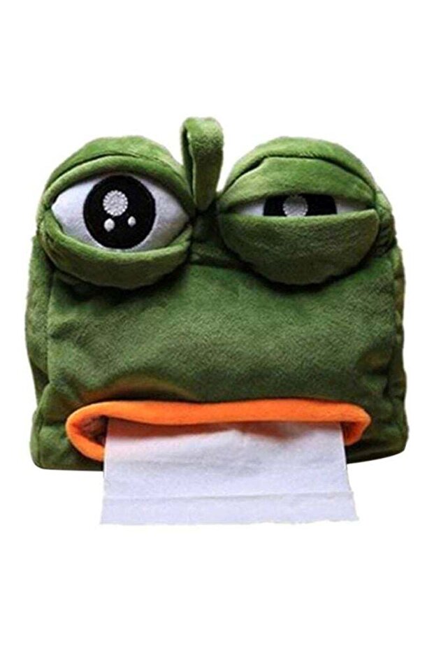 Frog Design Tissue Holder Green/White/Black