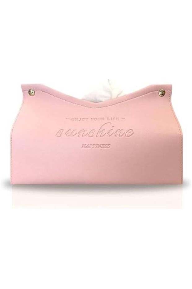 Leather Tissue Box Cover, Bedroom and Office Tissue Box Cover Holder, Home Decorations for Living R