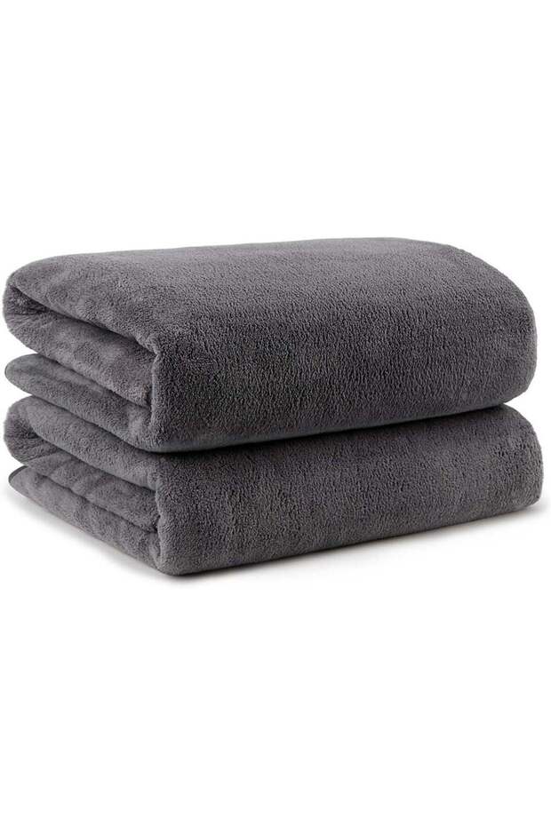 2-Pack Microfiber Bath Towel 70*140cm, Soft, Durable, Super Absorbent and Fast Drying, Grey