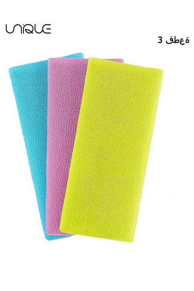 Bath Washcloth, Exfoliating Washcloth Towel 3PCS, Washcloth Nylon Beauty Skin Bath Wash Towel Spong