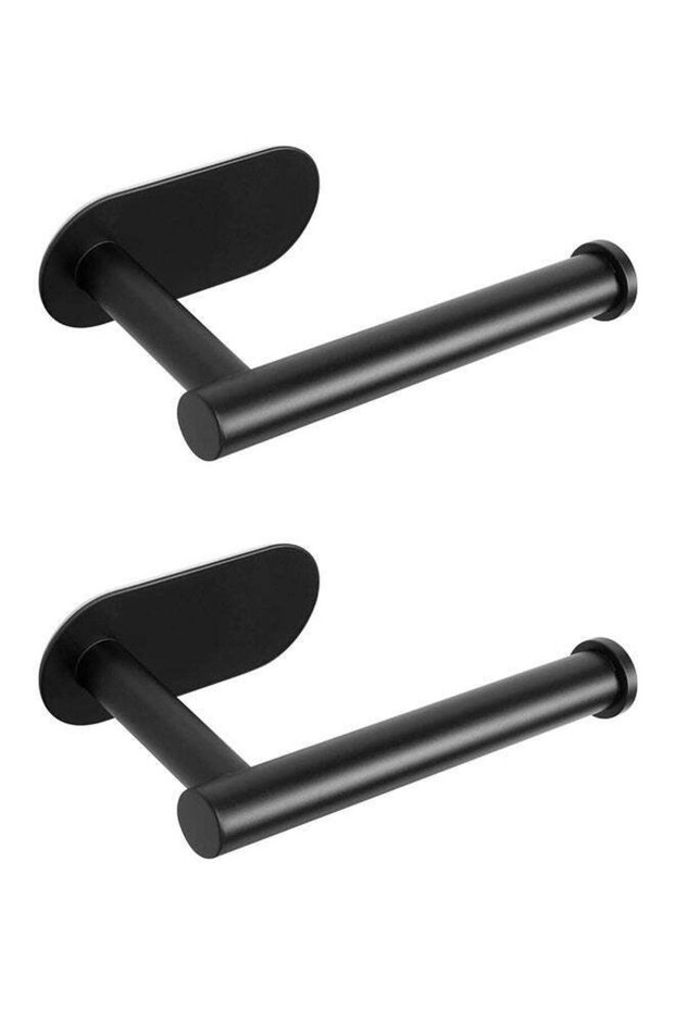 2pcs Toilet Paper Holder Self Adhesive, SUS304 Stainless Steel Rustproof Adhesive Toilet Roll Holde