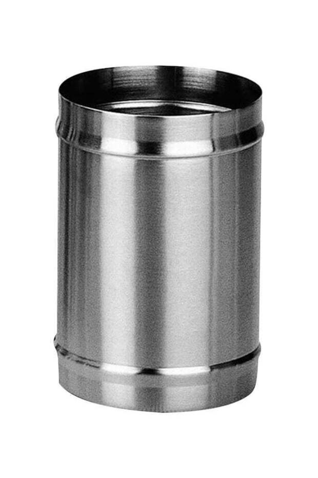 Bathroom Accessories - Tumbler - Stainless Steel Round - Bath Kit Silver (Round) 6.6 x 9.7cm