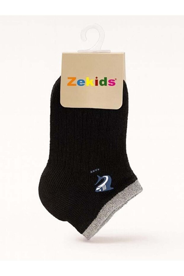 جوارب قطنية للأولاد بنمط دولفين - 1