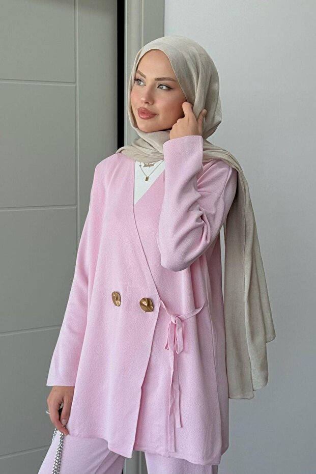 Lyon Merserize Takım Pembe - 2