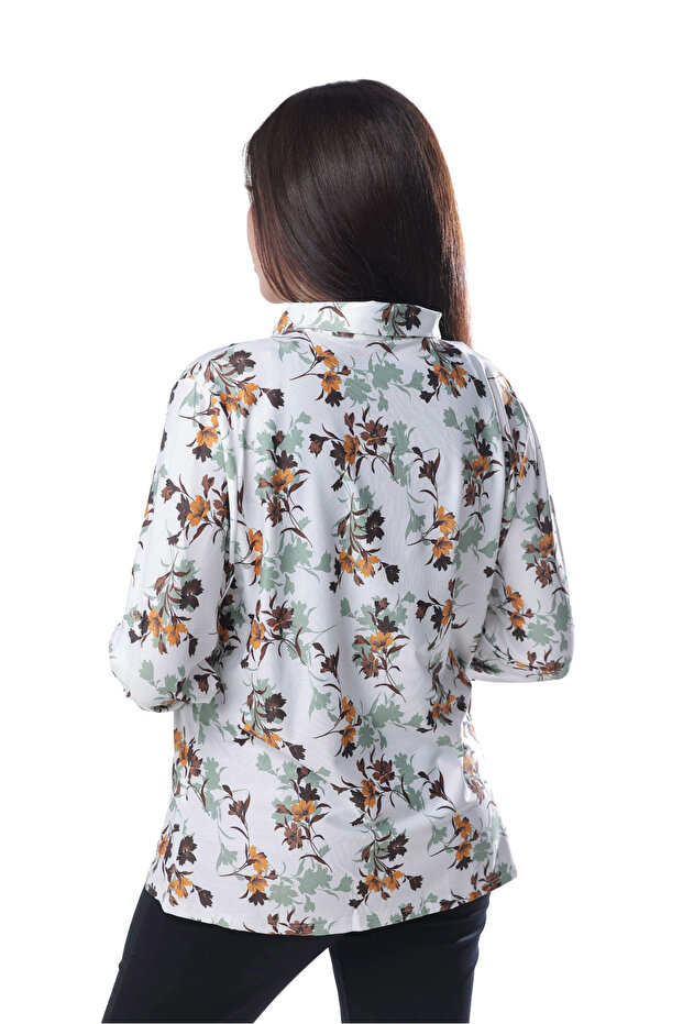 Autumn Flower Blouse - 7