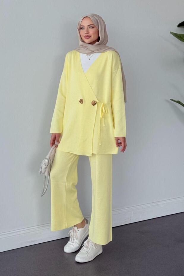 Lyon Merserize Takım Sarı - 2