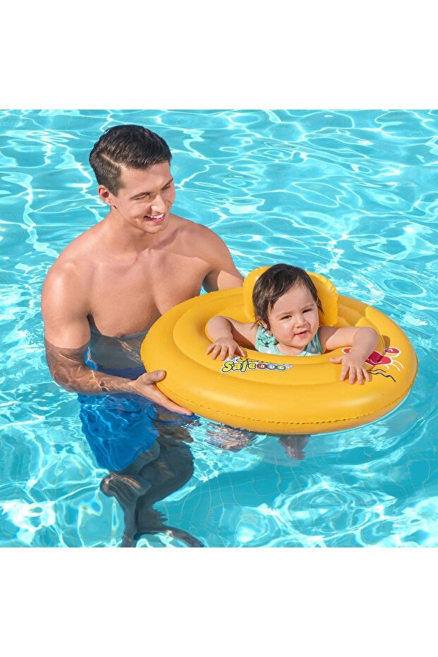 Swim Safe Step A Oturaklı Ayak Geçmeli Bebek Yüzme Simidi - 6 Ay - 18 Ay - 7