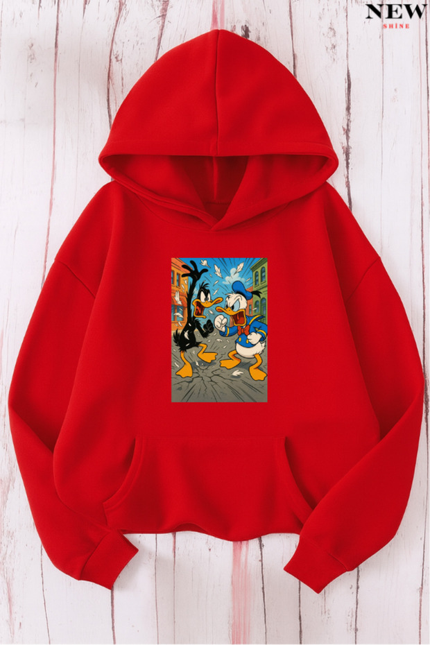 Duck Printed Sweatshirt
