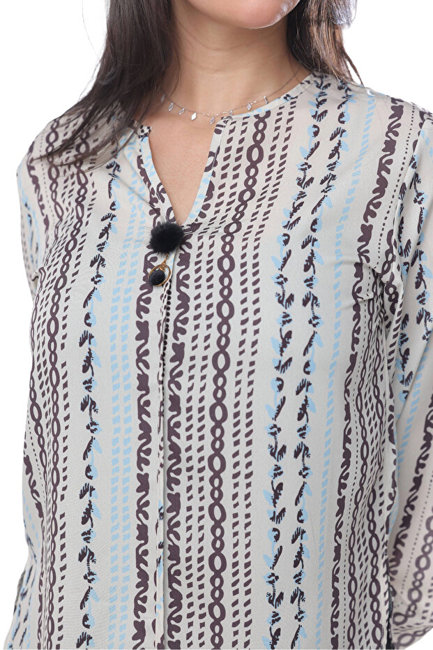 بلوزة بوهو شيك - 5