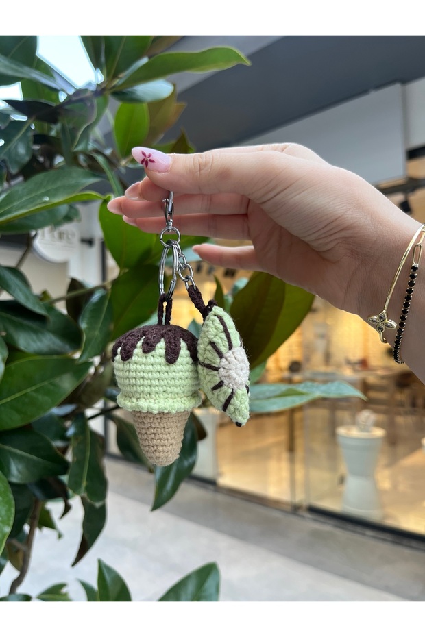 Çanta Charmı Örgü - 1