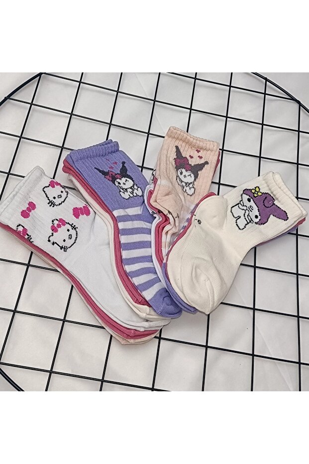 12) Pairs of Girls' Socks.
