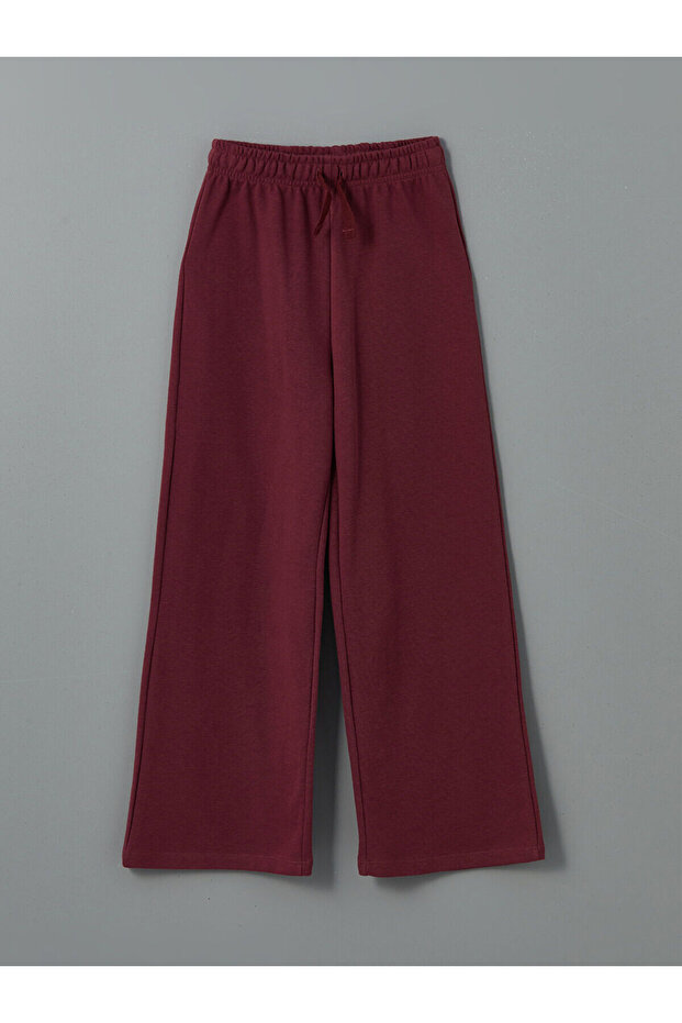 Beli Lastikli Kız Çocuk Eşofman Alt - 1