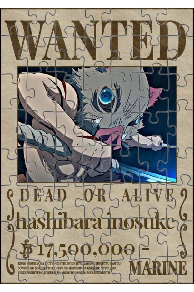 Demon Slayer Demon Slayer Inosuke Hashibira Anime 99 Piece Puzzle
