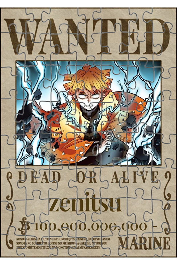 Demon Slayer Demon Slayer Zenitsu Anime 99 Piece Puzzle