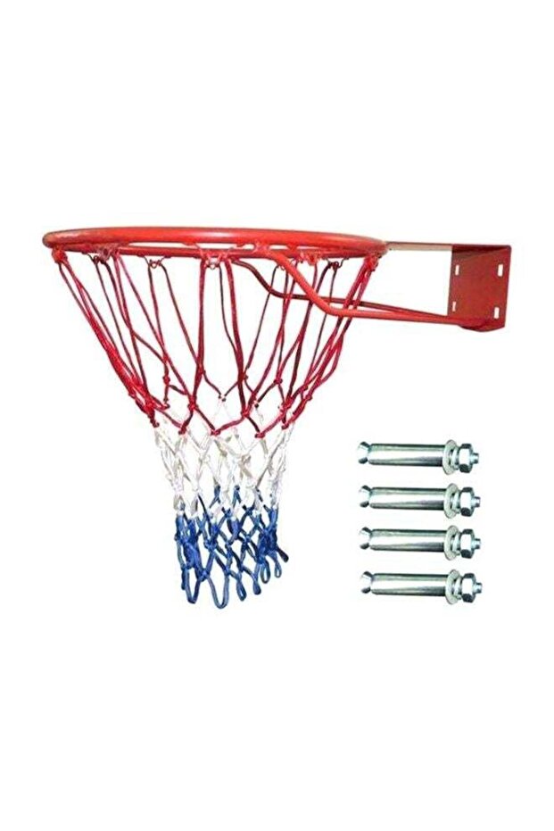 Basketball Ring With Net - 45cm - 1
