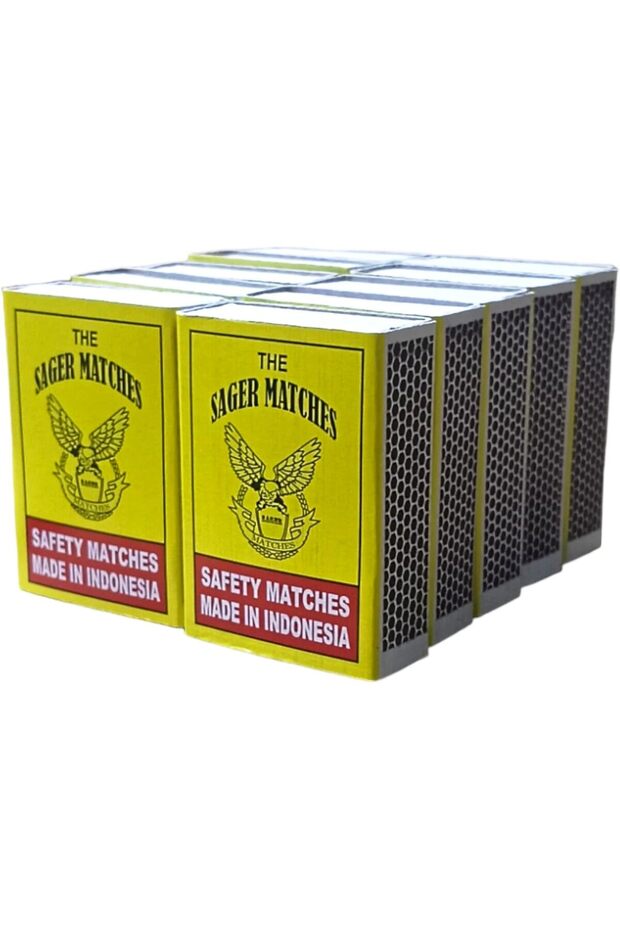 Safety Matches Small | Match Boxes Small - (10 Pcs Pack)
