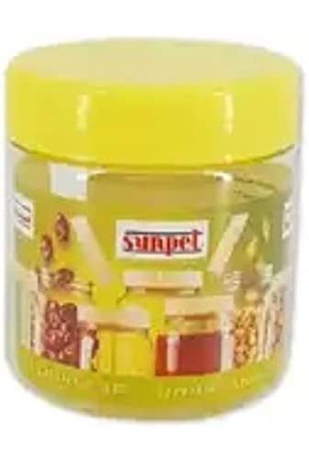 Alsaqer Round SpiceJar/Pet Jar/Plastic Food Storage Jar 100 ml Capacity