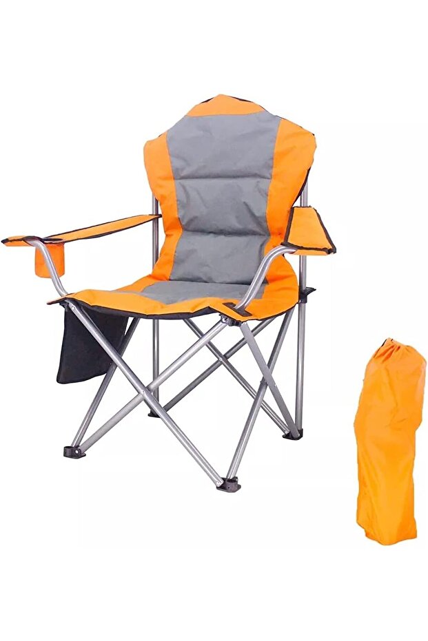 Foldable Camping Chair with Carry Bag | Heavy Quality Folding Camping Chair | Beach Chair f