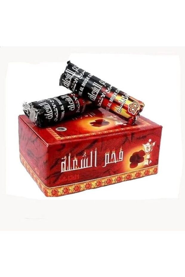 Bakhoor Charcoal-100 Pieces | Long Lasting for Bakhoor and Incense | Sheesha Charcoal | Hookah Charc