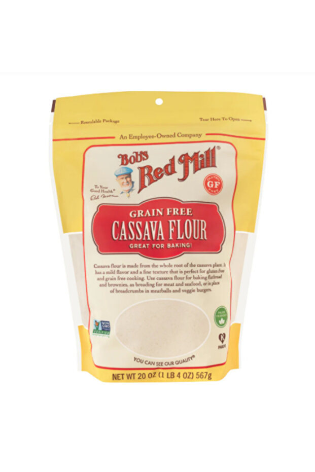 Grain Free Cassava Flour, Gluten Free, Non-GMO 567gm x 6