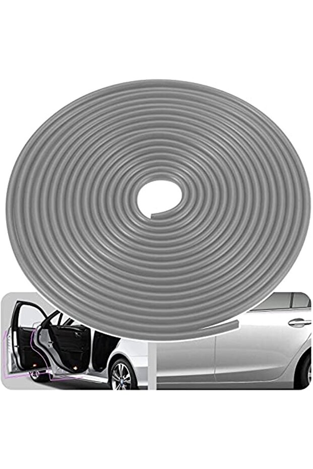 FLAK Long Car Door Edge Guards, U Shape Edge Trim Rubber Seal Protector