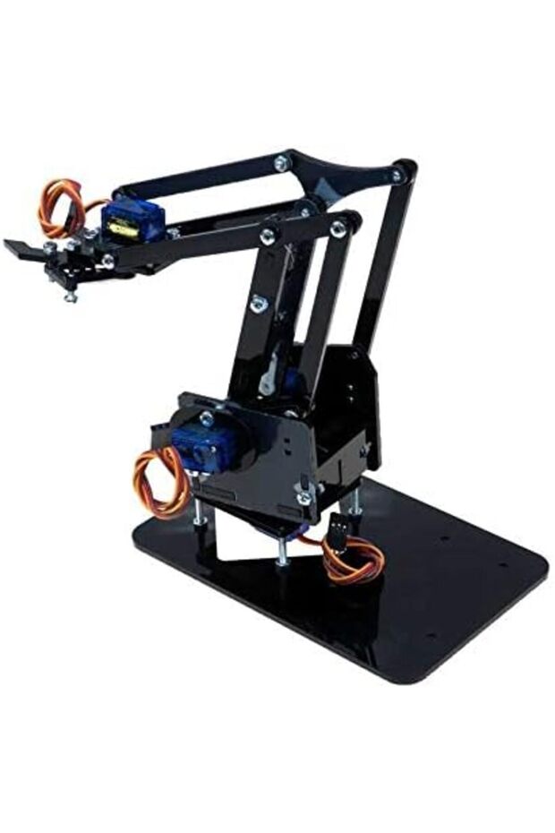 Snshop Plexiglass Robot Arm - Arduino Compatible 467437 - 1