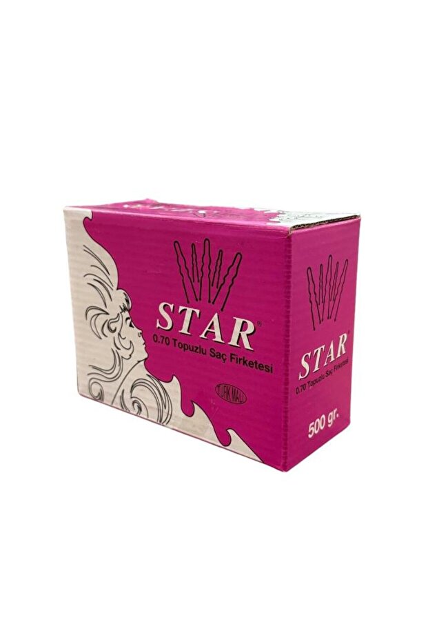 Hairpin Bun 0.70 Black Thin 500 Gr