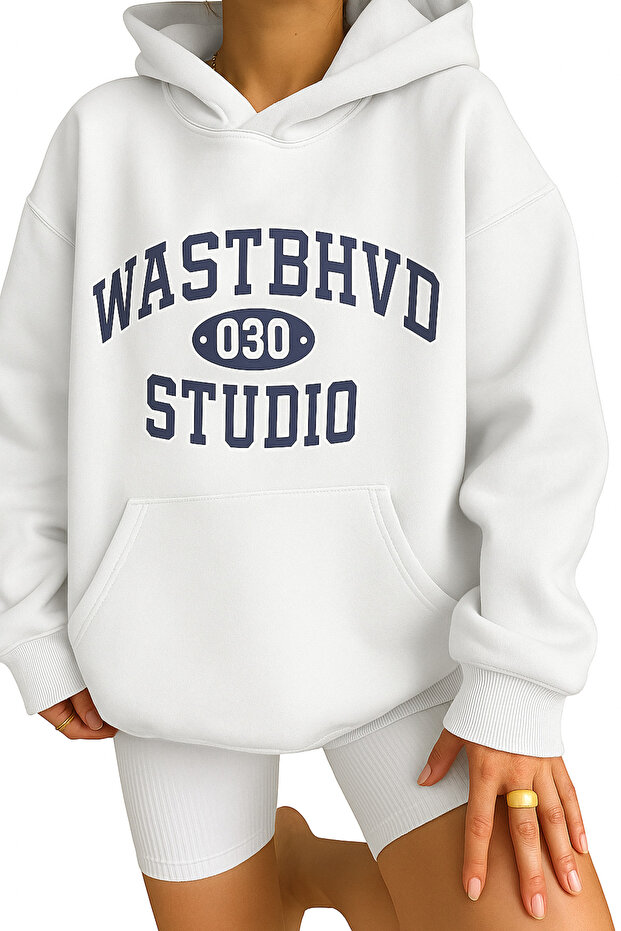 3 Yarn Combed Cotton Printed Unisex Printed Sweatshirt