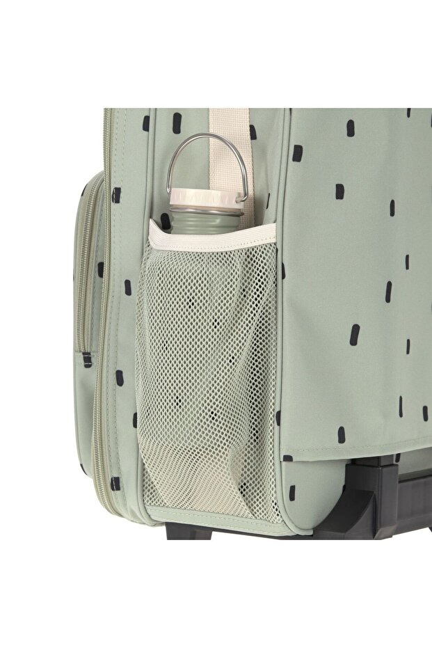 Happy Prints Çekçekli Çanta Light Olive - 5