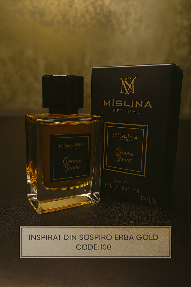 Luxury perfume "Gemme Jaune" inspired by refined perfumes - Persistent and sophisticated - 50ml - 1