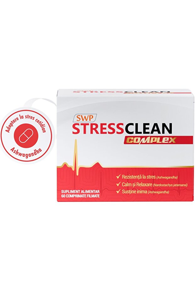 Complex StressClean, Sun Wave Pharma, 60 de comprimate - 4