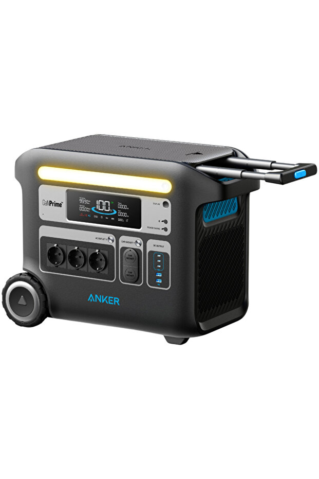 F2000 portable charging station, 2048 Wh, 2300 W, solar charging input up to 1000 W - 1