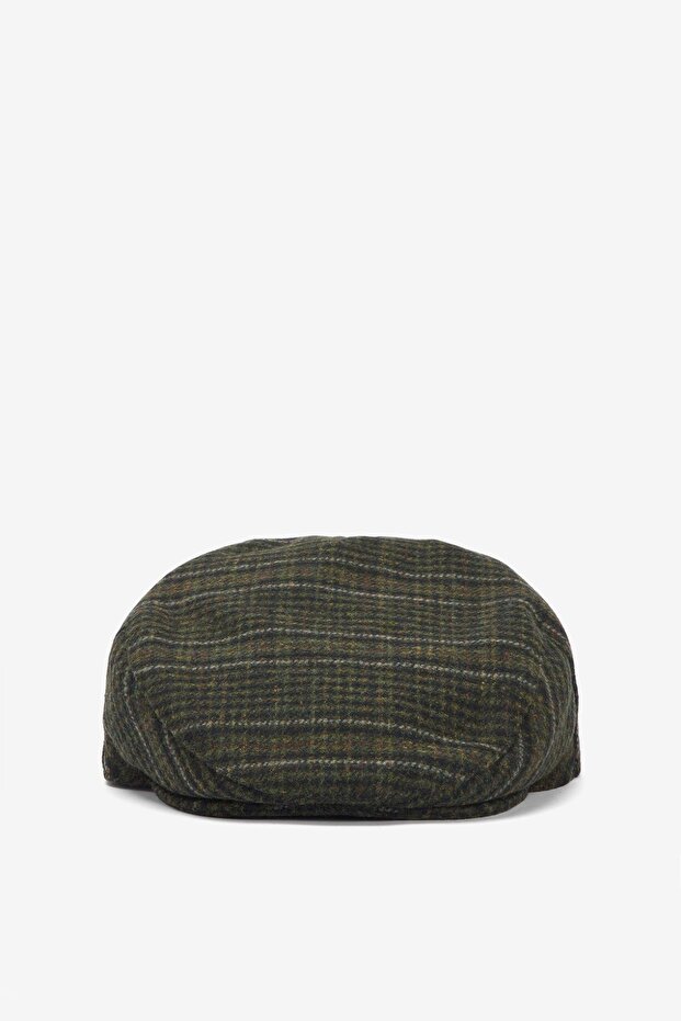 Wilkin Flat Şapka OL71 Olive Check - 2