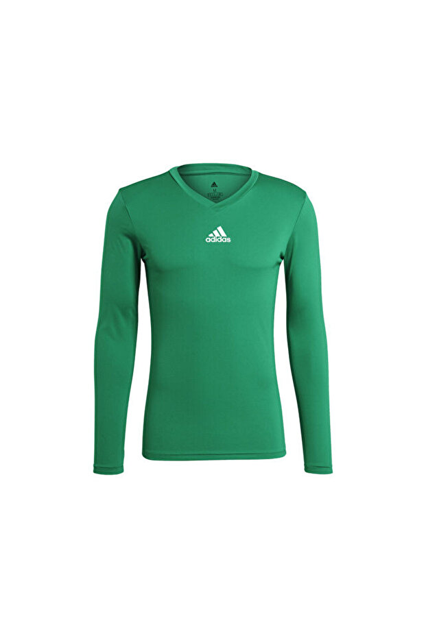 Team Base Tee Men's Football Training Long Sleeve T-Shirt Gn7504 Green