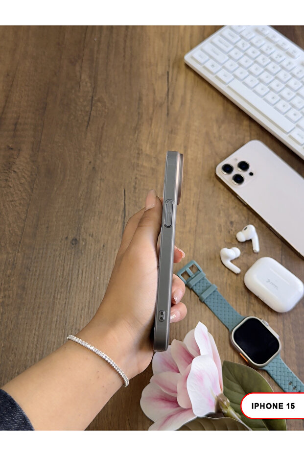 iPhone 15 Magsafe Compatible Matte Hard Klein Case - 6