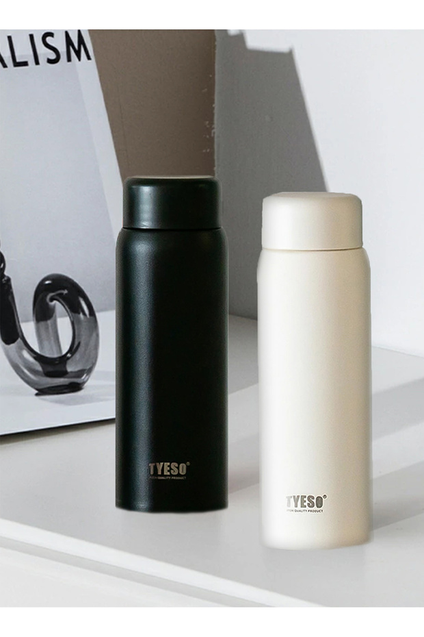 Termos Paslanmaz Çelik, Hafif, İnce, Taşıması Kolay, Kahve Bardağı, 200ml - 3