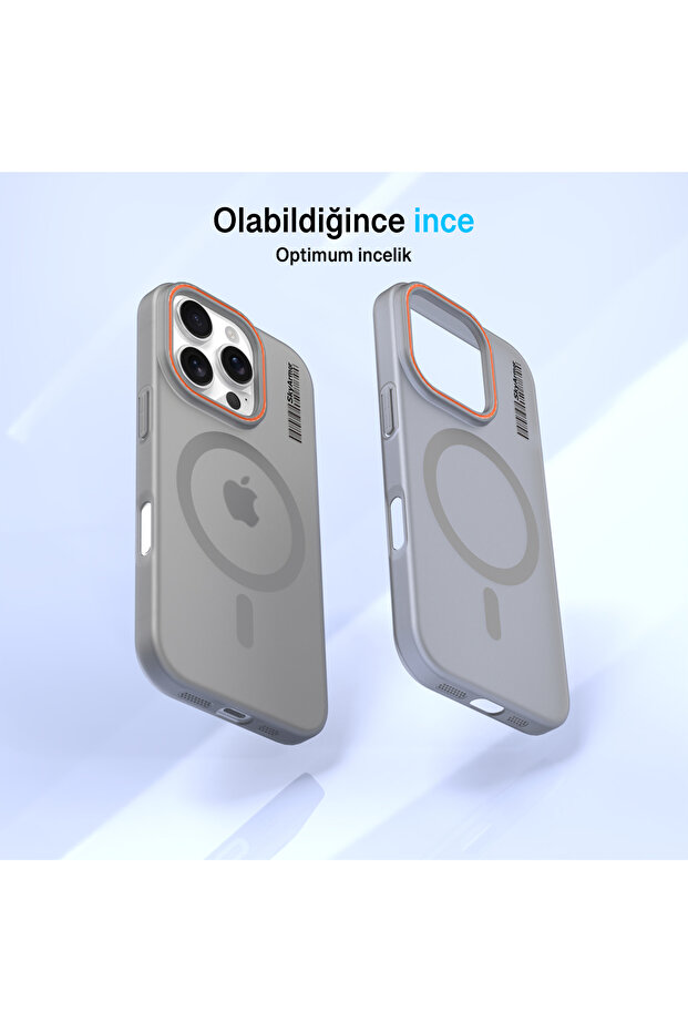 iPhone 16 Pro Magsafe Compatible Matte Hard Klein Case - 2