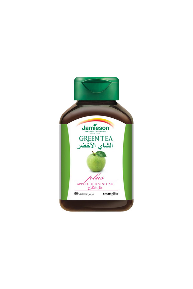 جاميسون كبسولات الشاي الاخضر للتحكم في الوزن 90 كبسولة JAMIESON GREENTEA PLUS ACV 90CAP