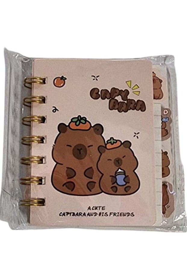 Capy Bara Separatörlü Not Defteri - 3