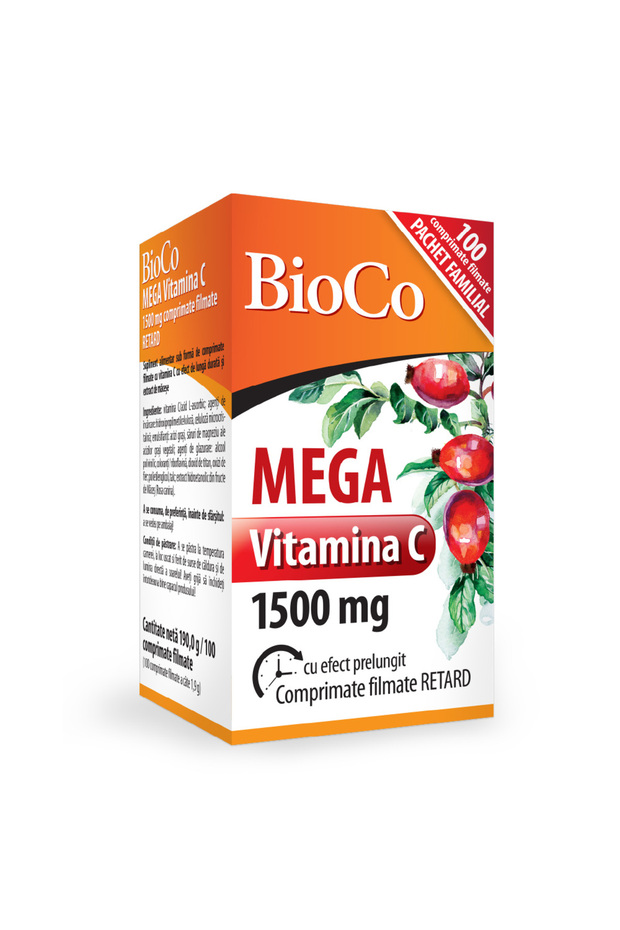 Μέγα Βιταμίνη C 1500mg